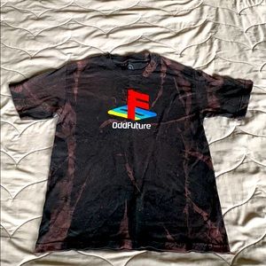 “Odd Future” bleach dyed t shirt
